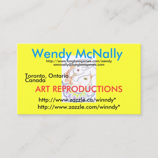 Buisiness kort (Framsida)