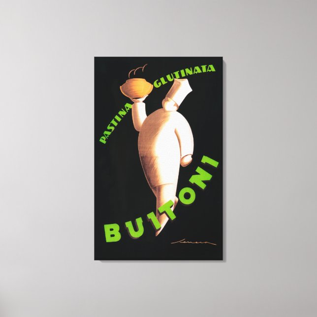 Buitoni Pasta Promotional Poster Canvastryck (Framsida)