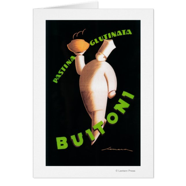 Buitoni Pasta Promotional Poster Hälsningskort (Framsidan)