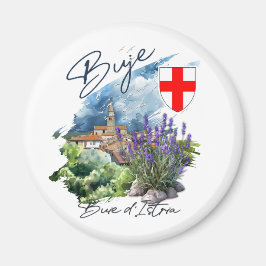 Buje Croatia Magnet
