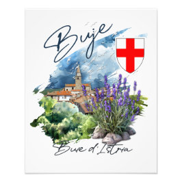 Buje Kroatien Fototryck