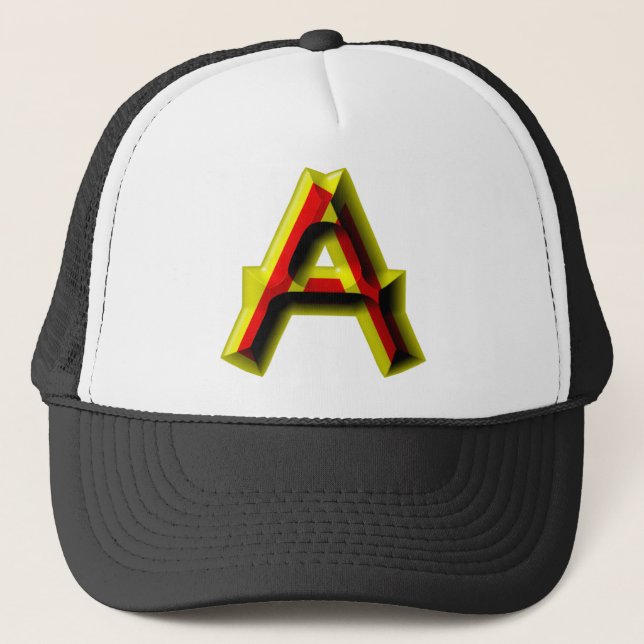 Bujeto alfabet A Truckerkeps (Framsida)