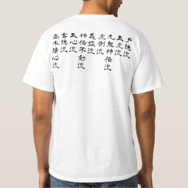 Bujinkan Ryuuha stil Tee Shirt