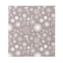 BuJo Patterned Papper Dusty Rosa Blommigts