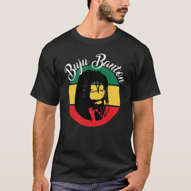Buju Banton T Shirt (Framsida)