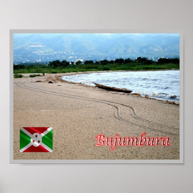 Bujumbura Beach - Poster (Framsidan)