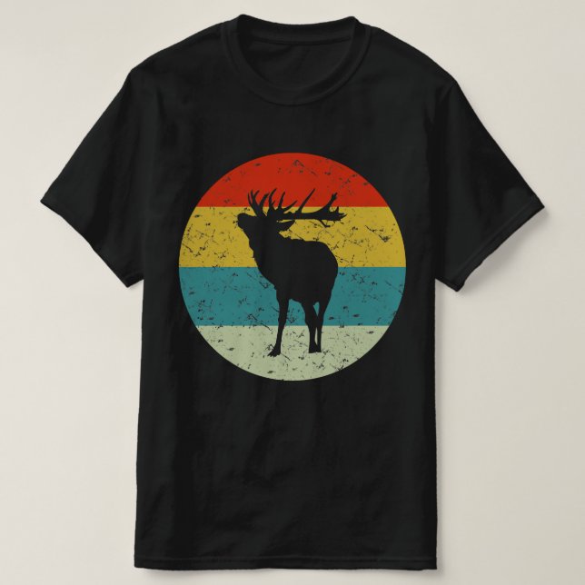 Buk-vintage silhouette 70s t shirt (Design framsida)