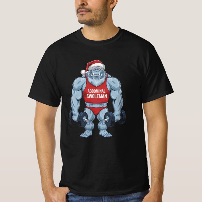 Bukal Snögubbe T Shirt (Framsida)