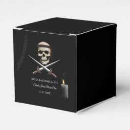 Bukanjärfest Pirat-tema födelsedagsfest / sildafes Presentaskar