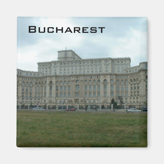 Bukarest Magnet (Framsidan)