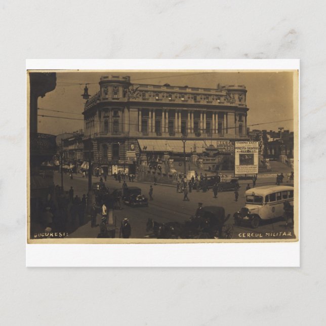 Bukarest Palace Cercul Militar Național Vykort (Framsida)