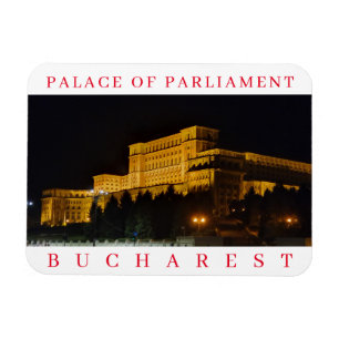 Bukarest Palace Europaparlamentets kylskåp Magnet