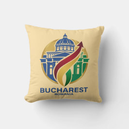 Bukarest Rumänien Östeuropeisk Kudde
