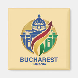 Bukarest Rumänien Östeuropeisk Magnet