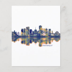 Bukarest Skyline Flygblad