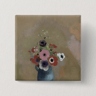 Bukett av anemoner knapp
