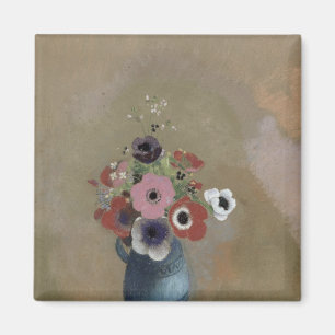 Bukett av anemoner magnet