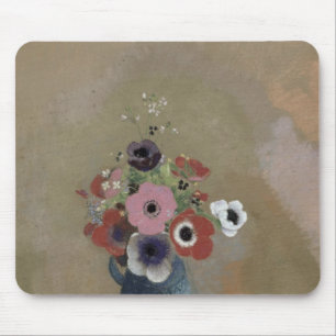 Bukett av anemoner musmatta