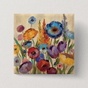 Bukett av blommor knapp