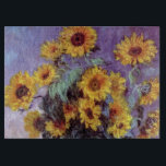 Bukett av solrosor vid Claude Monet, vintagekonst<br><div class="desc">Buketten av solrosor (1881) vid Claude Monet är målning för stilleben för vintageimpressionistkonst en blom-. Gult blomma blommar från trädgården. En bukett av sommarsäsongsolrosen i en vas. Om konstnären: Claude Monet (1840-1926) var en grundare av den franska impressionisten, målning somrörelse med mest av hans målningar som är impressionism för stil...</div>