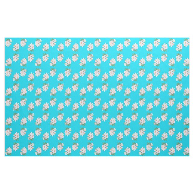 Bukett krokusar teckning tyg (Yard)