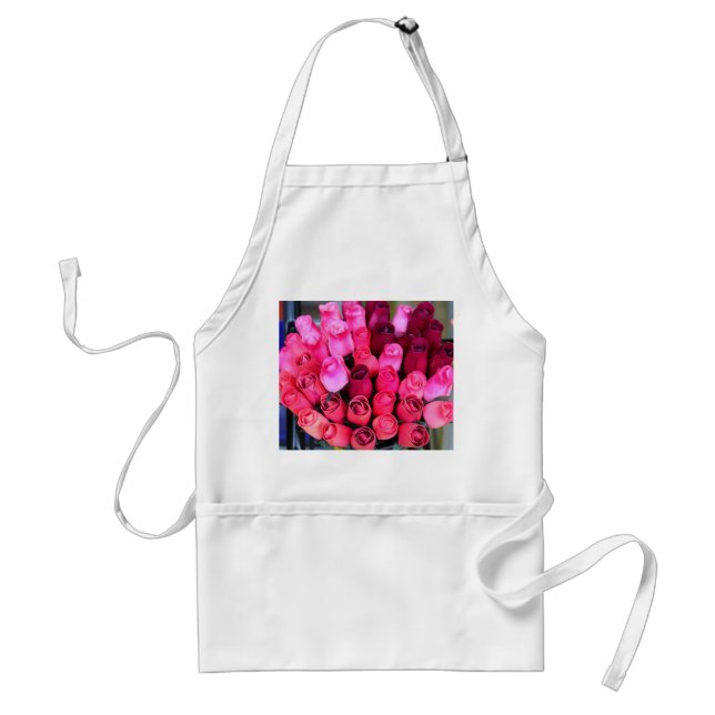 bukett med rosor apron förkläde (Framsidan)