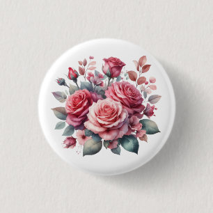 Bukett med rosor Blommigt Design-62101 Knapp