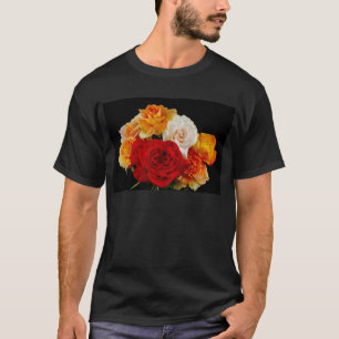 Bukett med rosor t-shirt