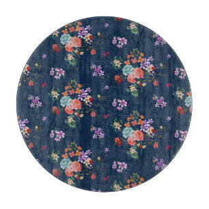 Bukett med rosorblommönster