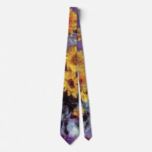 Bukett solrosor av Claude Monet, Vintage Art Slips