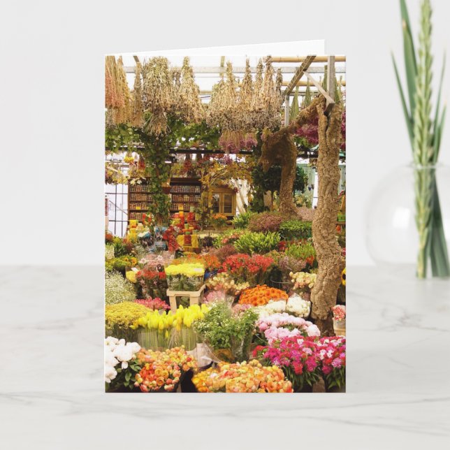 Buketthälsningkort Kort (Framsida)