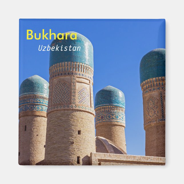 Bukhara, Uzbekistan - Chor Minor Madrassah Magnet (Framsidan)