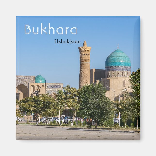 Bukhara, Uzbekistan - Kalyan-moskén Magnet (Framsidan)