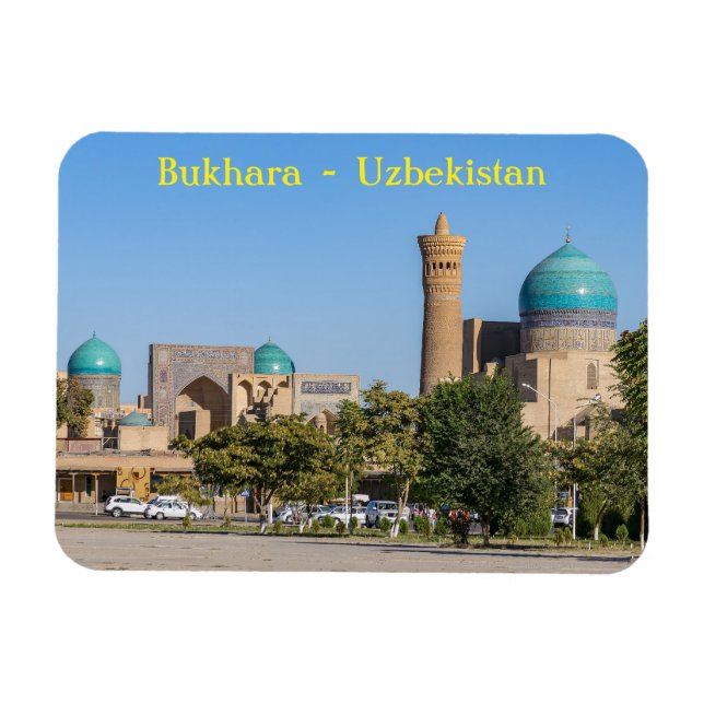 Bukhara, Uzbekistan -  Kalyan-moskén Magnet (Horisontell)