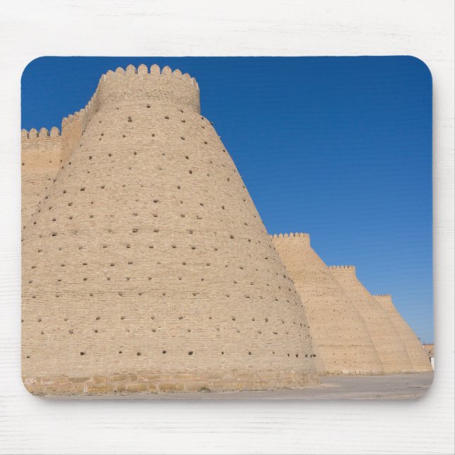 Bukhara, Uzbekistan - muren av fästningen Ark Musmatta (Framsidan)