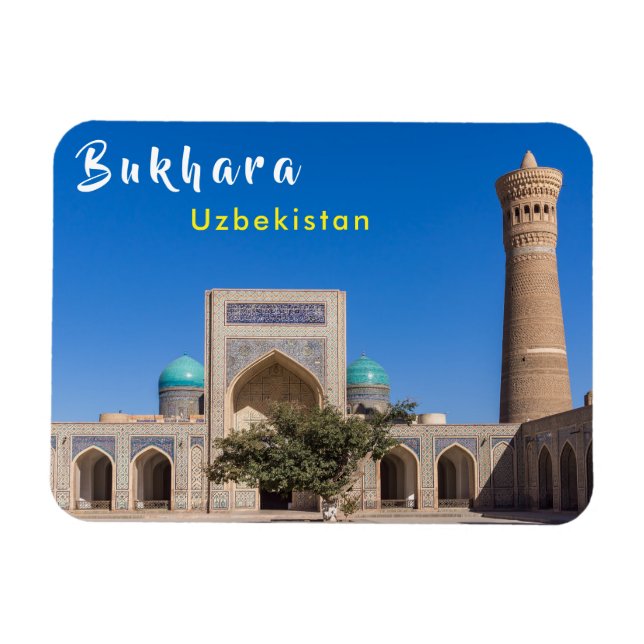Bukhara, Uzbekistan - Po-i-Kalyan Magnet (Horisontell)