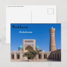 Bukhara, Uzbekistan - Po-i-Kalyan Vykort