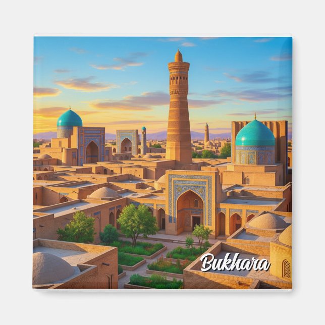 Bukhara Uzbekistan Resa Magnet (Framsidan)