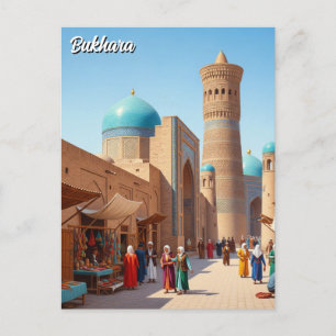 Bukhara Uzbekistan Travel Vykort