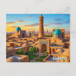 Bukhara Uzbekistan Travel Vykort