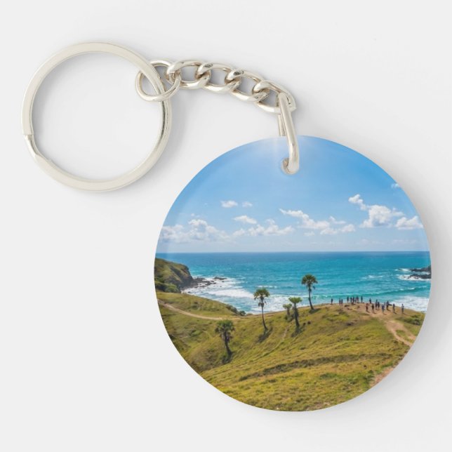 Bukit Merese Lombok Coastal View Keychain (Framsidan)
