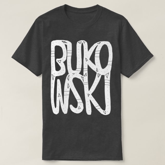 Bukowski 1 t shirt (Design framsida)