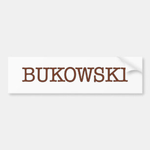 Bukowski Bildekal