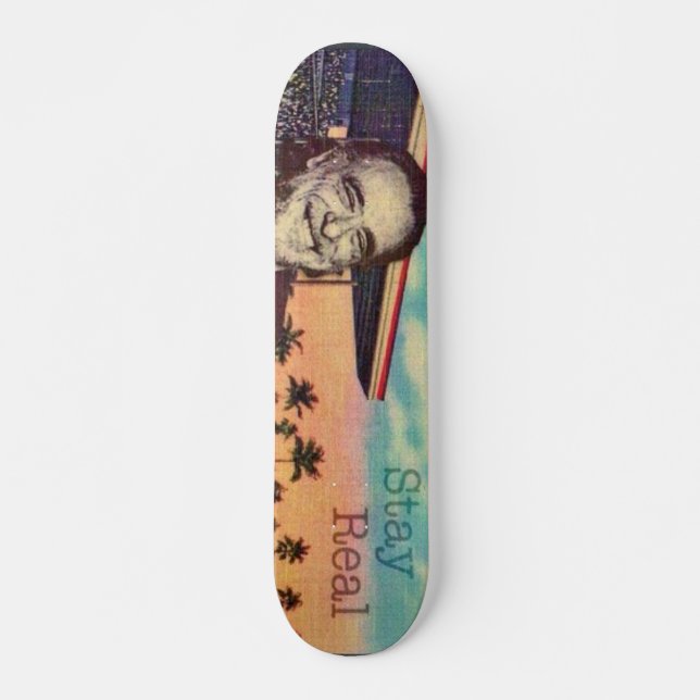 Bukowski-bräda Mini Skateboard Bräda 18,5 Cm (Framsida)