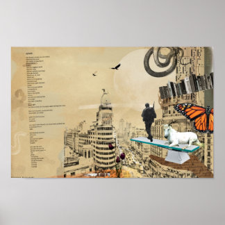 Bukowski Dikt Poster