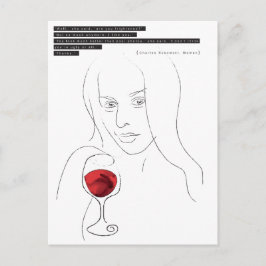 Bukowski Postcard Vykort