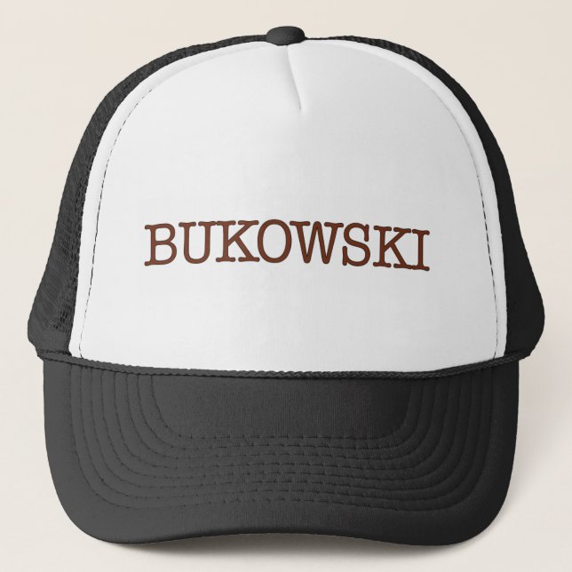 Bukowski Truckerkeps (Framsida)