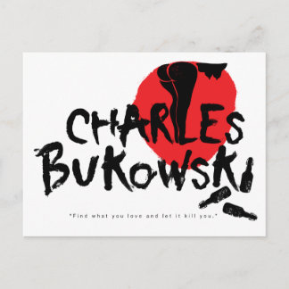 Bukowski-vykort Vykort