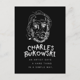 Bukowski-vykort Vykort