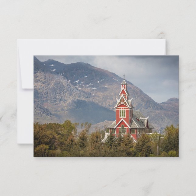 Buksnes kirke Lofoten Card (Framsida)